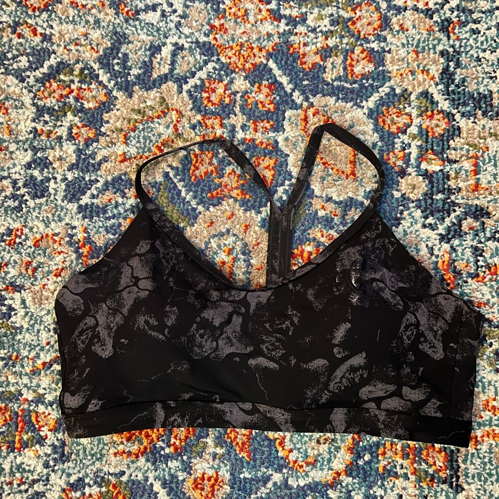 GYMSHARK X KK FIT black camo sports bra XXL